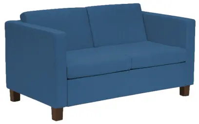 BOGA - 2 sedací souprava, koženka SK 8 - koženka světle modrá